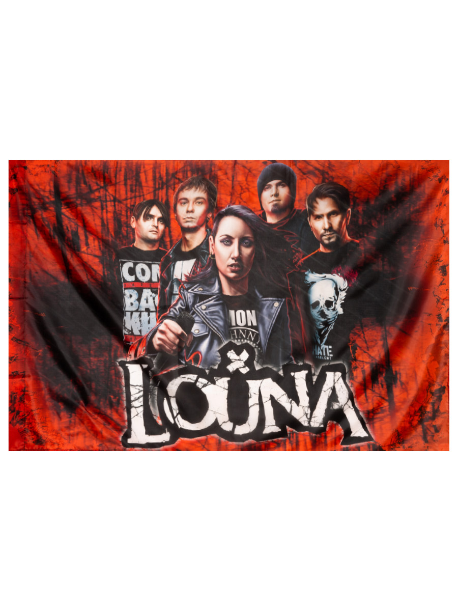 Флаг Louna - фото 1 - rockbunker.ru