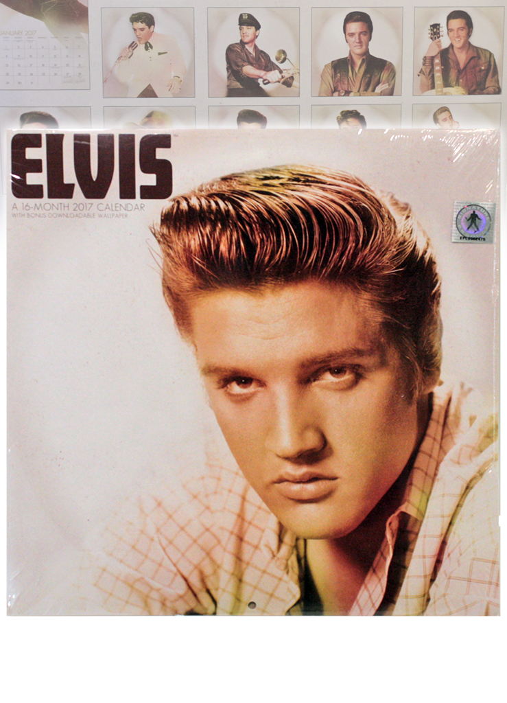 Календарь Elvis Presley - фото 1 - rockbunker.ru