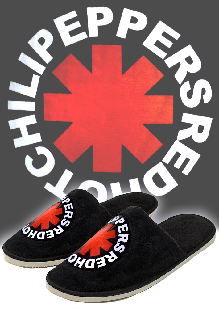 Тапочки Red Hot Chilli Peppers - фото 1 - rockbunker.ru
