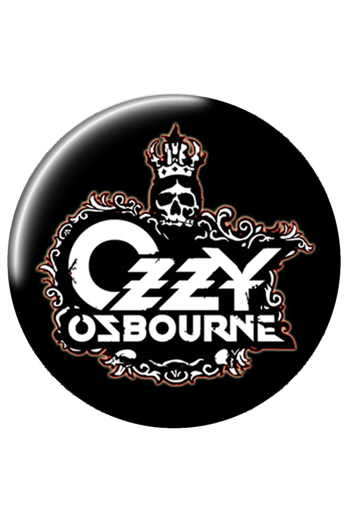 Значок RockMerch Ozzy Osbourne - фото 1 - rockbunker.ru