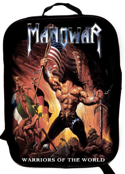 Портфель-ранец Manowar текстильный - фото 1 - rockbunker.ru