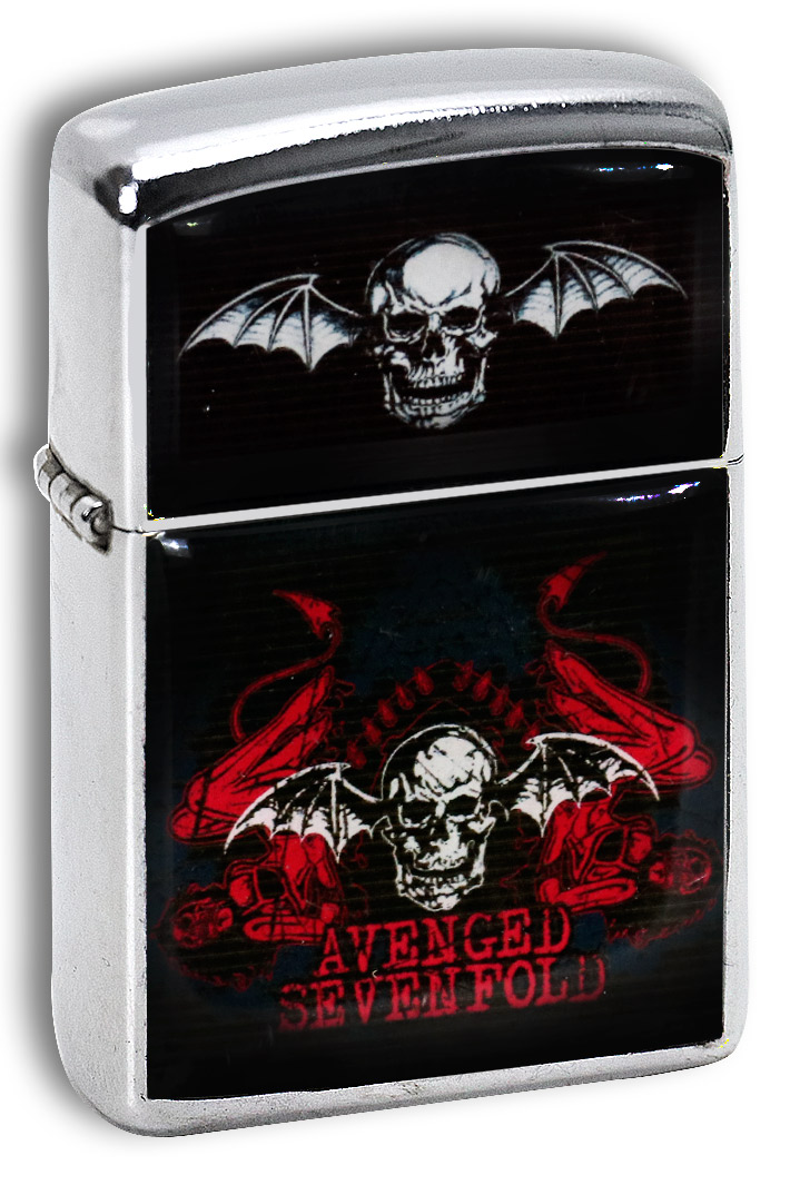 Зажигалка RockMerch Avenged Sevenfold - фото 1 - rockbunker.ru