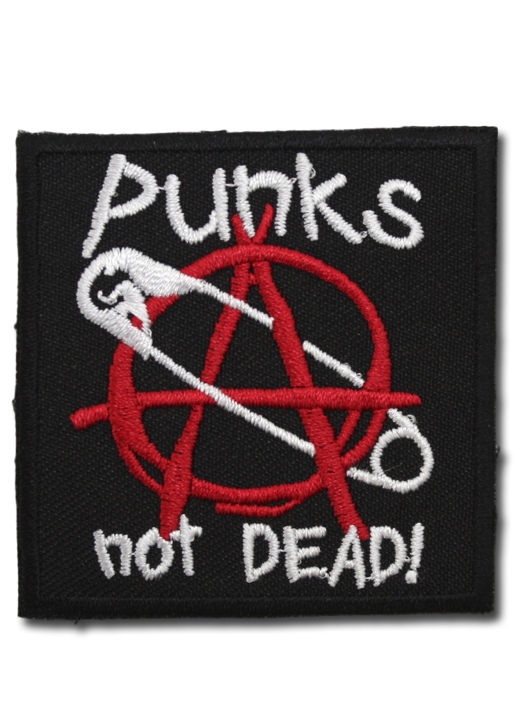 Термонашивка Punks not dead - фото 1 - rockbunker.ru