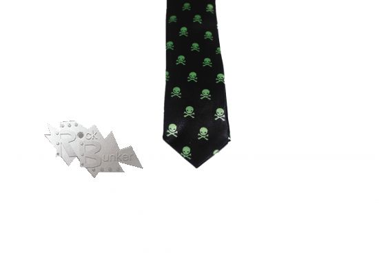 Галстук Черепа - фото 4 - rockbunker.ru