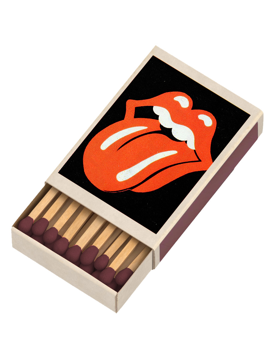 Спички с магнитом Rolling Stones - фото 1 - rockbunker.ru
