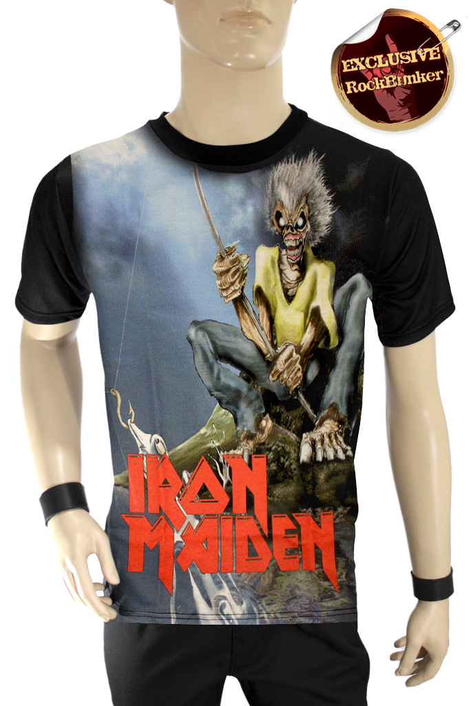 Футболка RockBunker Iron Maiden - фото 1 - rockbunker.ru