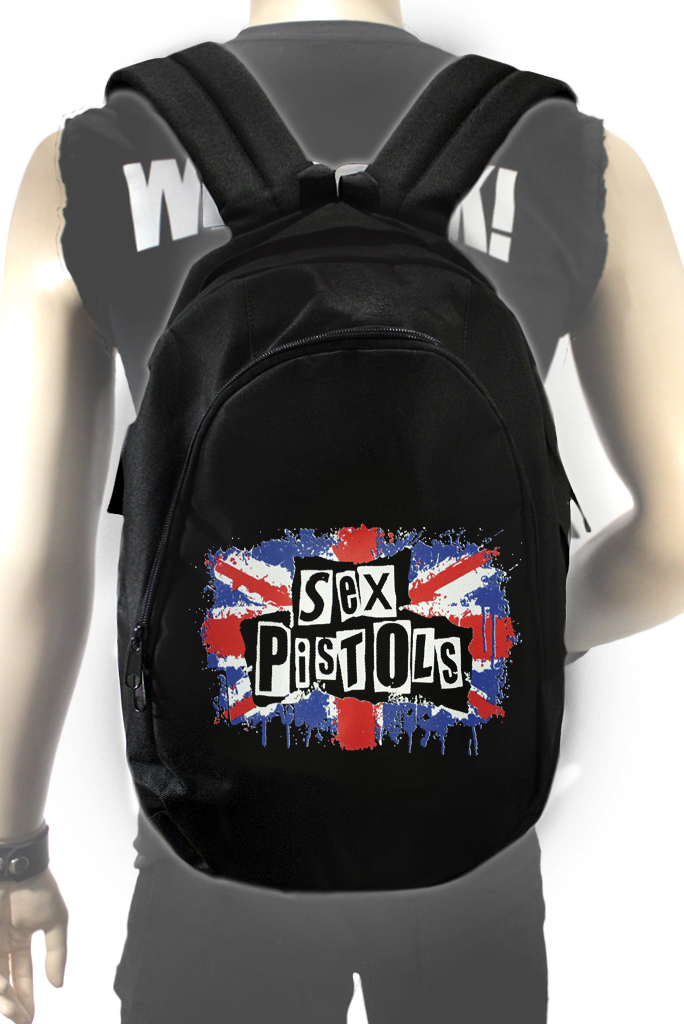 Рюкзак Sex Pistols текстильный - фото 1 - rockbunker.ru