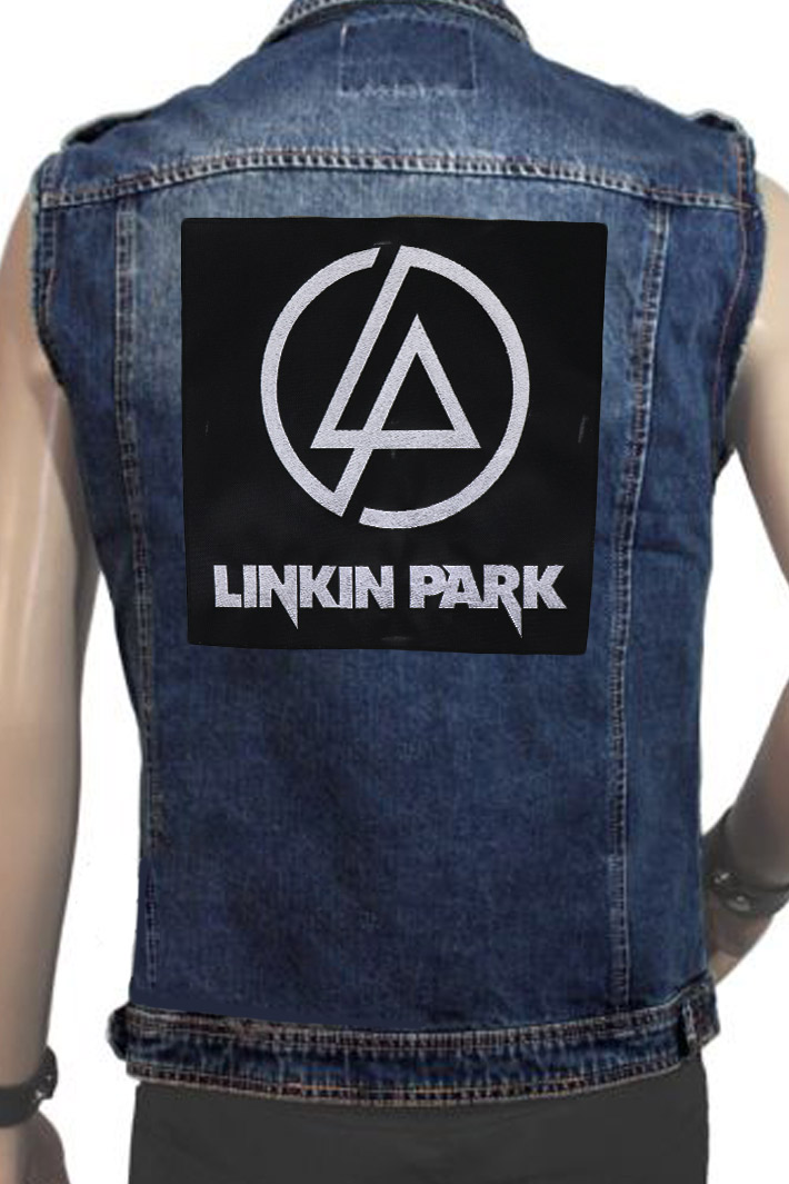 Нашивка с вышивкой Linkin Park - фото 2 - rockbunker.ru