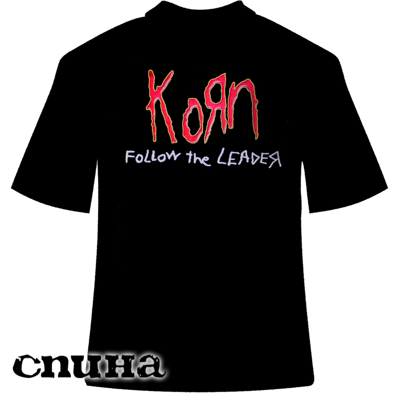 Футболка Korn Follow The Leader - фото 2 - rockbunker.ru