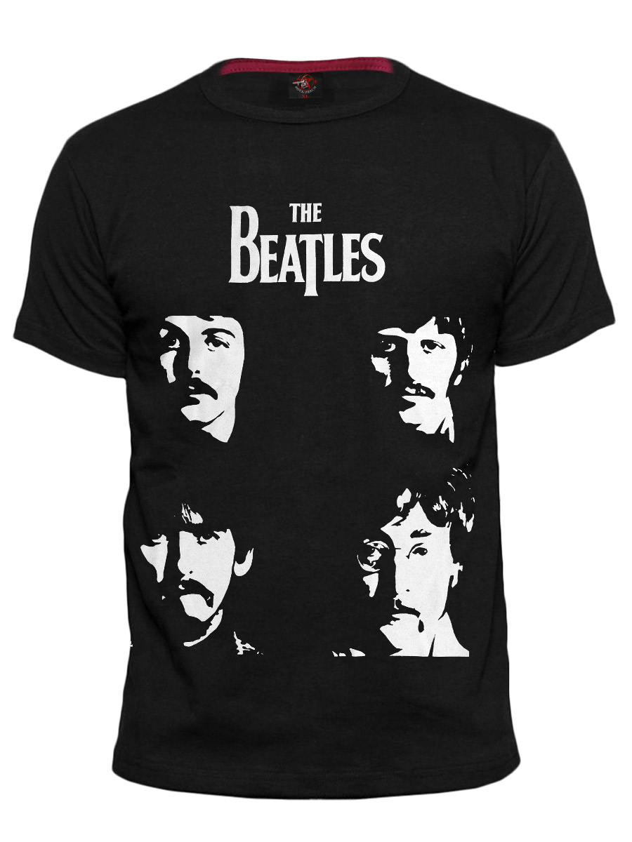 Футболка RockMerch The Beatles - фото 1 - rockbunker.ru