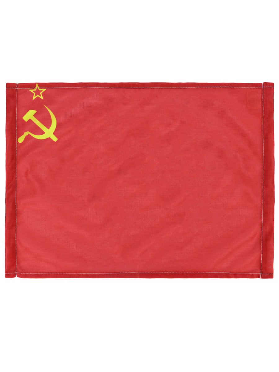 Флаг автомобильный СССР - фото 2 - rockbunker.ru