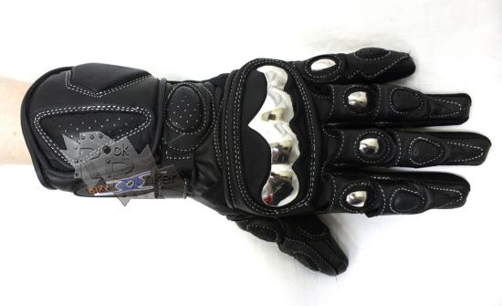 Мотоперчатки кожаные Xavia Racing Мотохром женские - фото 1 - rockbunker.ru
