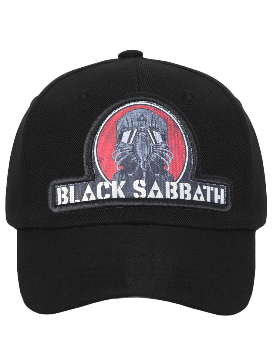 Бейсболка RockMerch с нашивкой Black Sabbath - фото 2 - rockbunker.ru