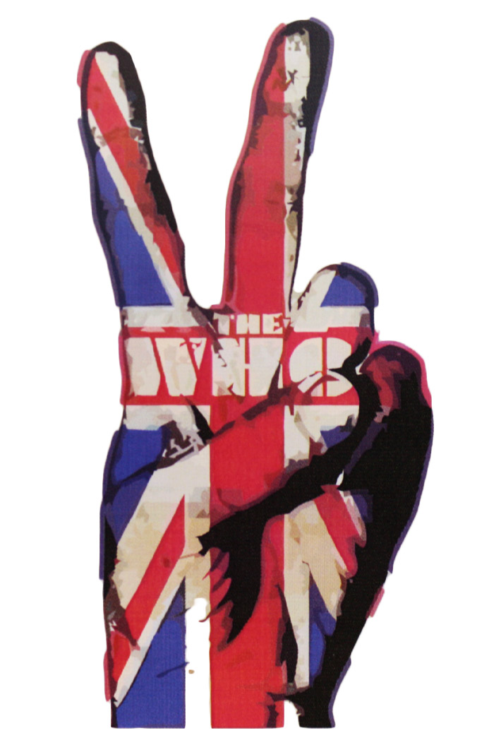 Наклейка-стикер The Who - фото 1 - rockbunker.ru