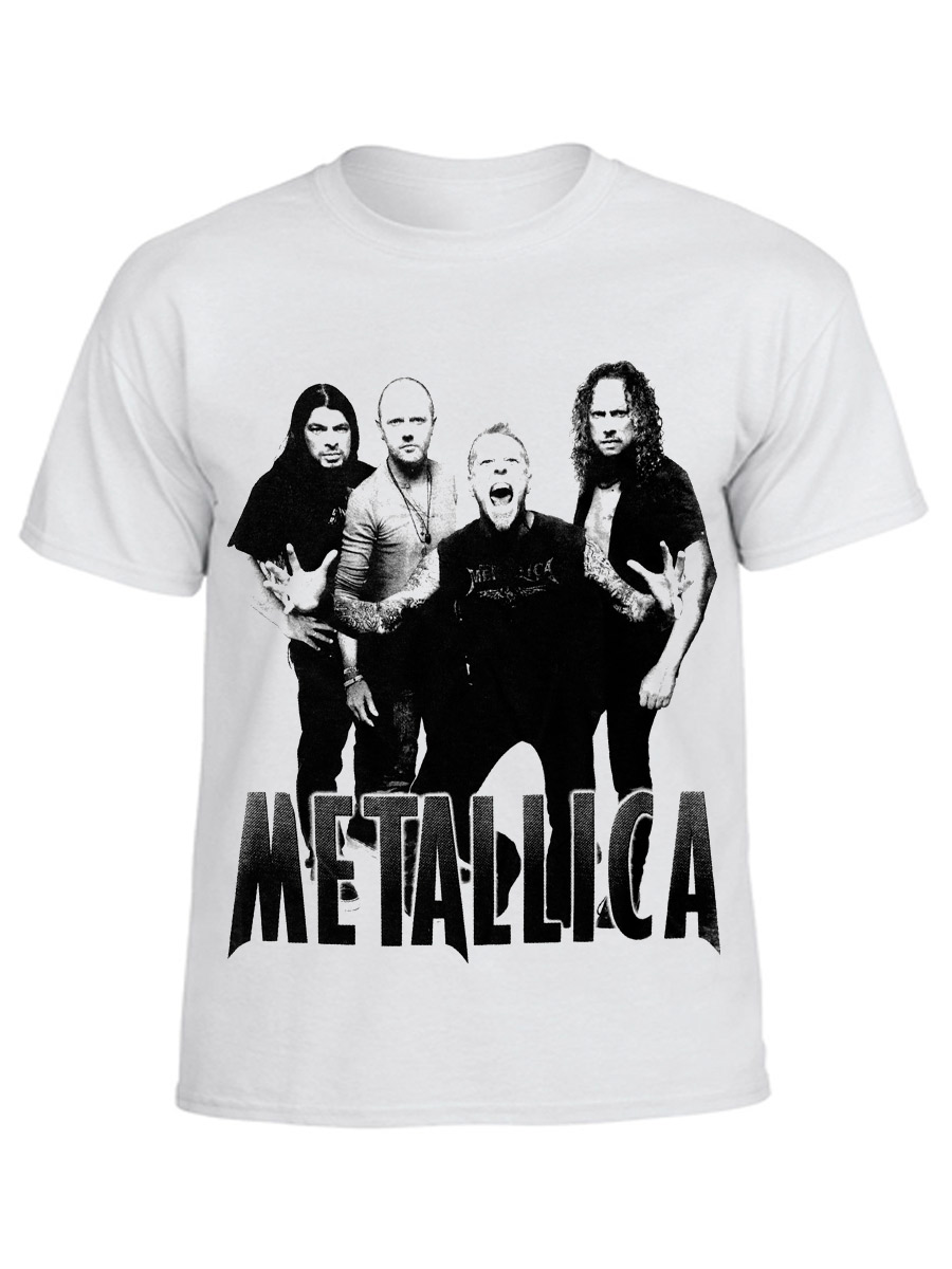 Футболка RockMerch Metallica - фото 1 - rockbunker.ru