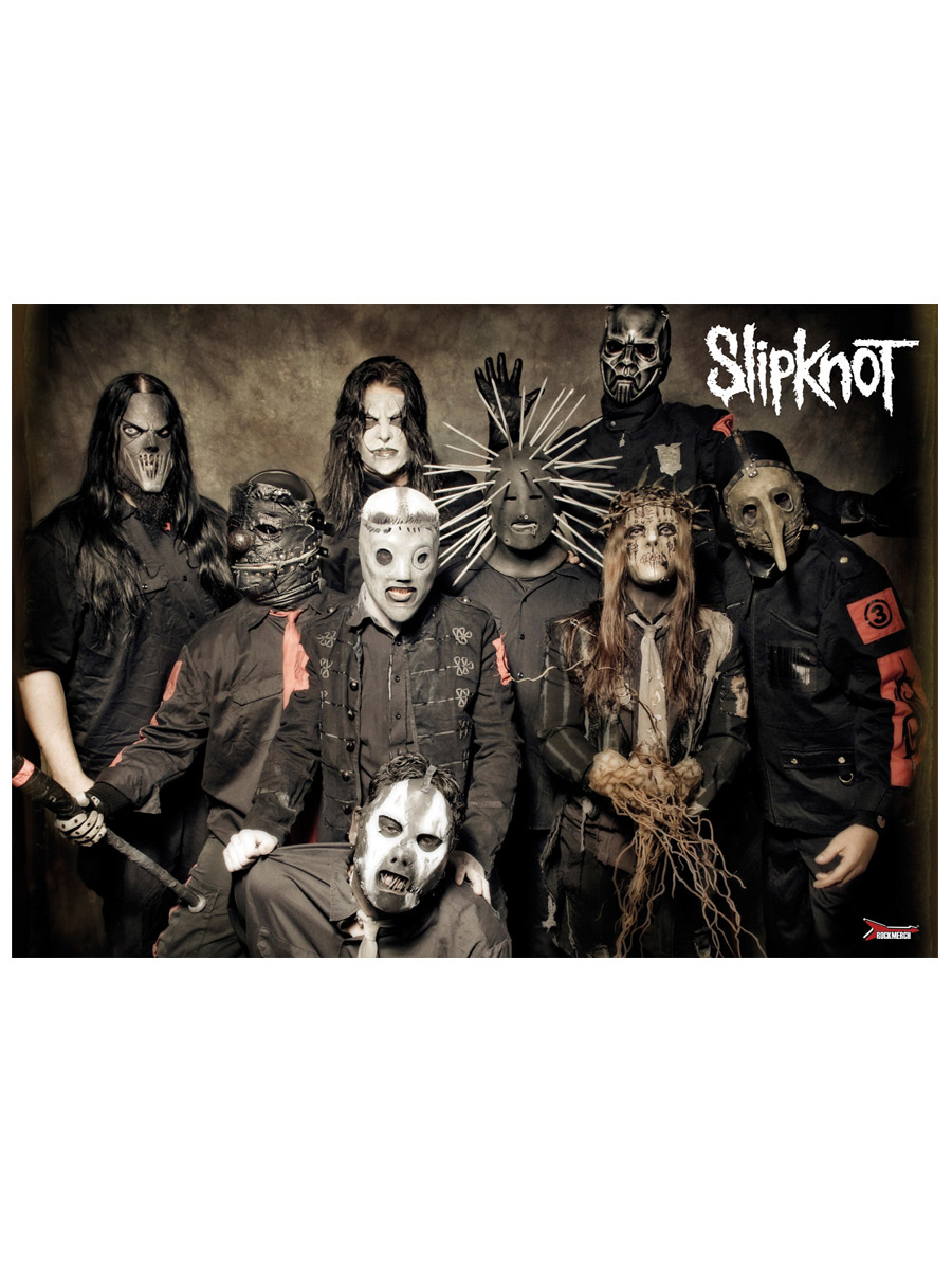 Плакат RockMerch Slipknot - фото 2 - rockbunker.ru