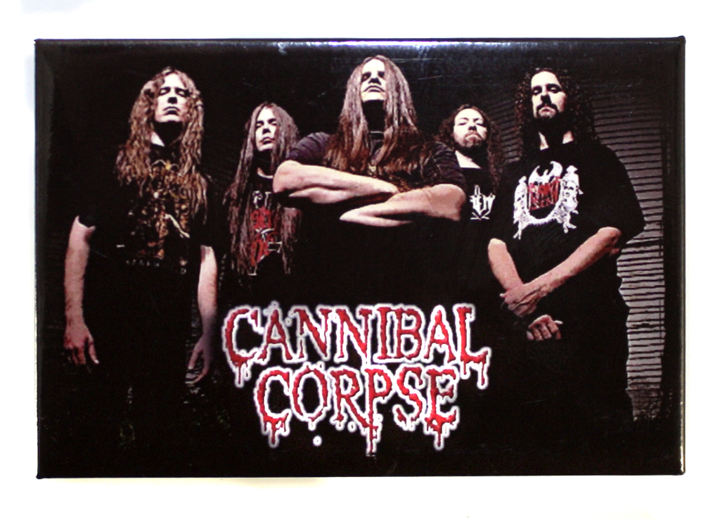 Магнит RockMerch Cannibal Corpse - фото 1 - rockbunker.ru