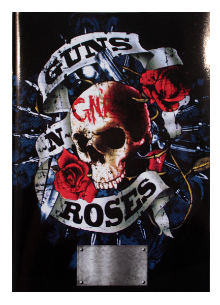 Тетрадь RockMerch Guns n Roses - фото 1 - rockbunker.ru