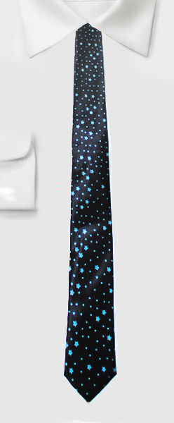 Галстук Звезды - фото 1 - rockbunker.ru