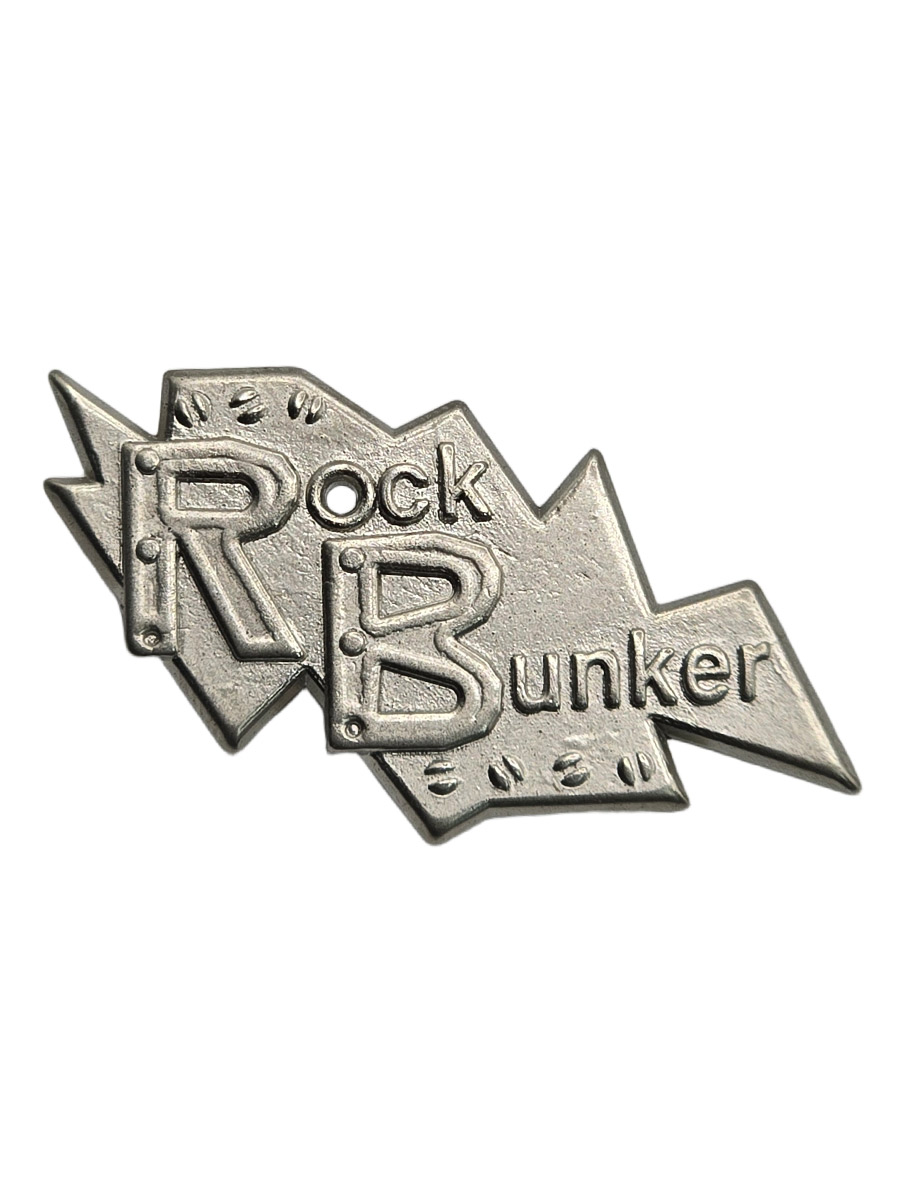 Значок металлический RockBunker - фото 1 - rockbunker.ru
