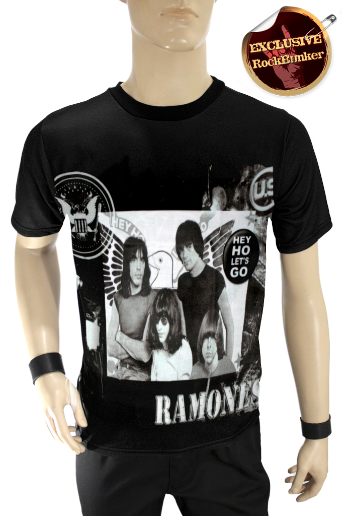 Футболка RockBunker Ramones - фото 1 - rockbunker.ru