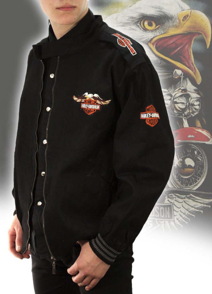 Куртка Harley-Davidson с орлом - фото 3 - rockbunker.ru