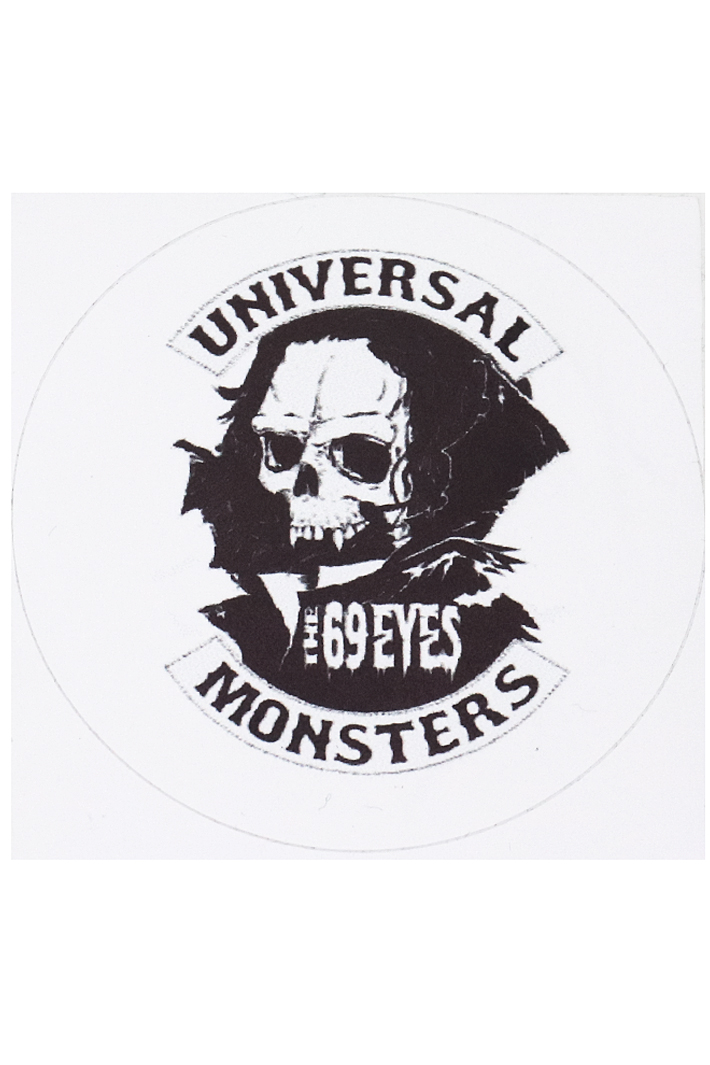 Наклейка-стикер 69 Eyes Universal Monsters - фото 1 - rockbunker.ru