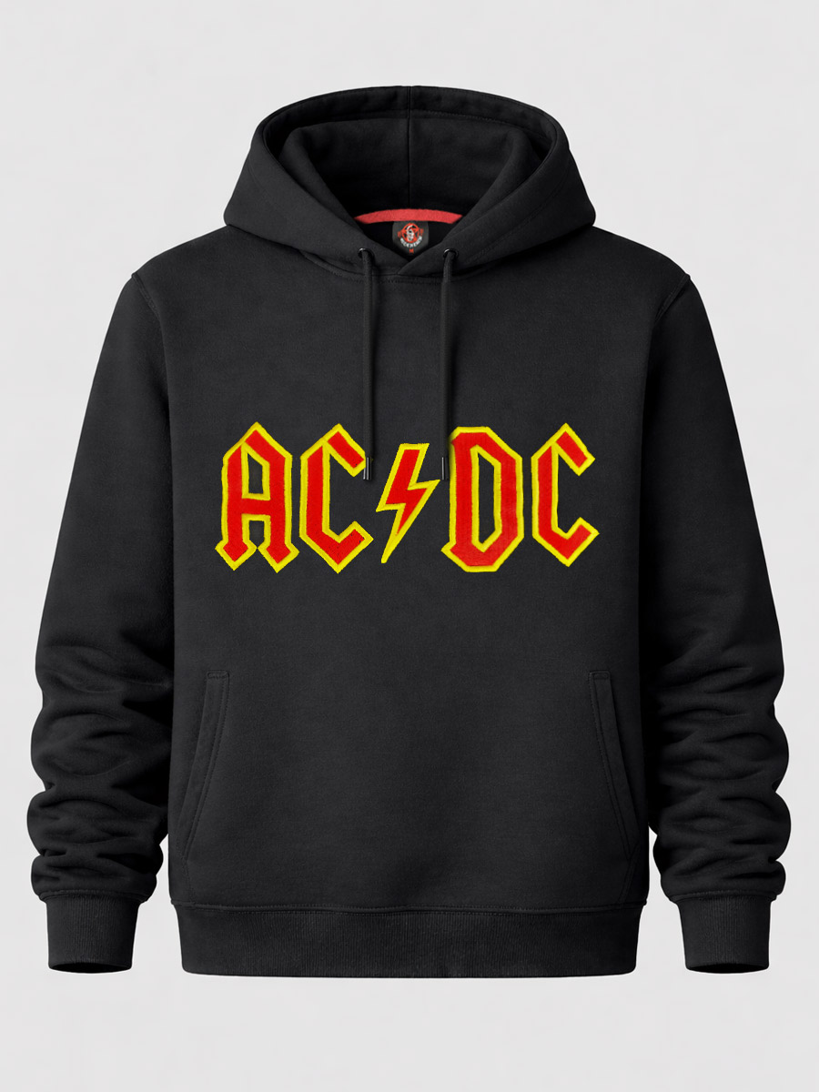 Толстовка RockMerch AC DC - фото 1 - rockbunker.ru