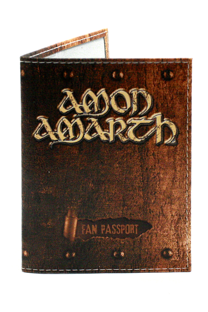 Обложка на паспорт RockMerch Amon Amarth - фото 1 - rockbunker.ru