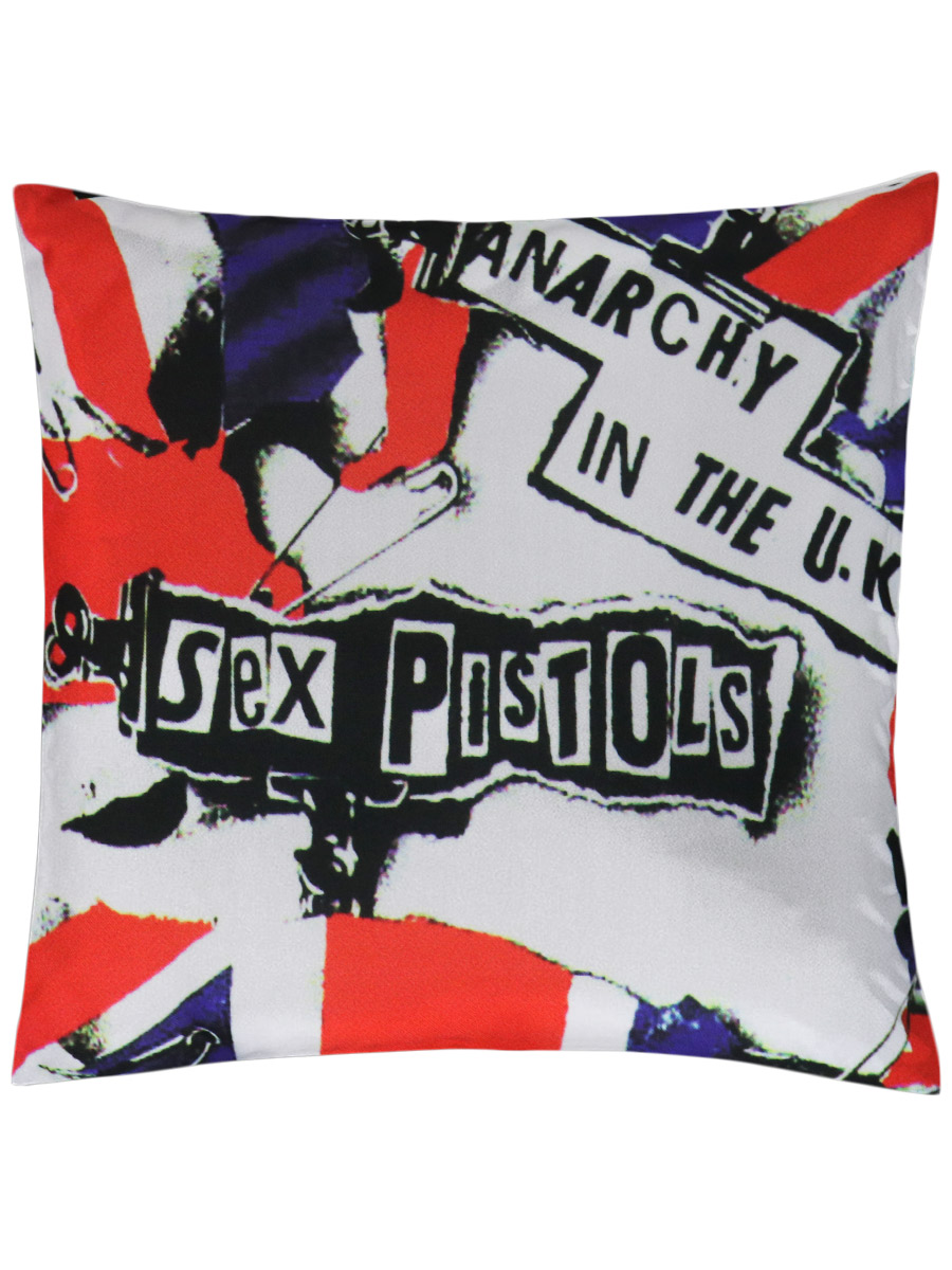 Подушка Sex Pistols Anarchy in the UK - фото 1 - rockbunker.ru