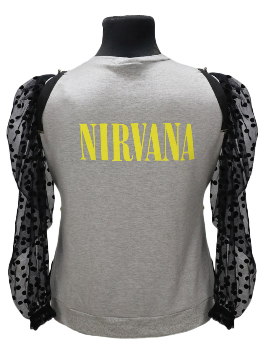 Футболка кастомная Nirvana - фото 2 - rockbunker.ru