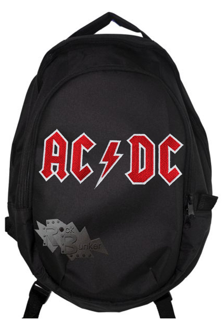 Рюкзак AC DC текстильный - фото 2 - rockbunker.ru