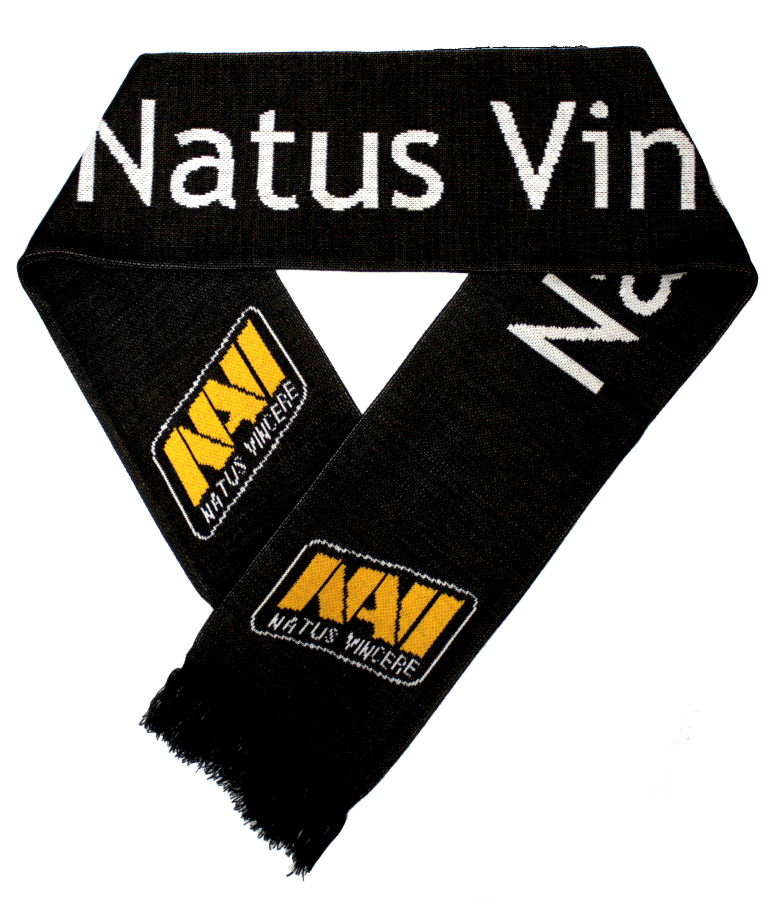 Шарф зимний Natus Vincere - фото 1 - rockbunker.ru