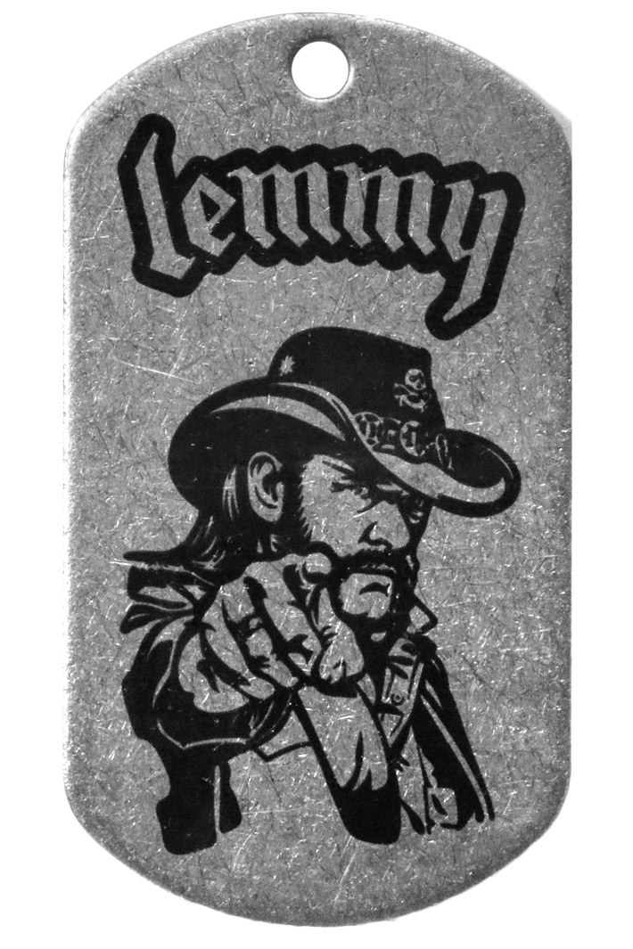 Жетон стальной Lemmy - фото 1 - rockbunker.ru