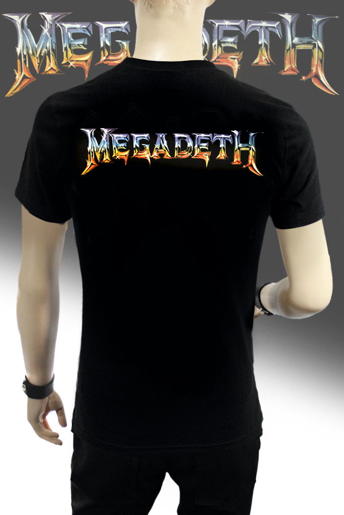 Футболка Metal Heaven Megadeth - фото 2 - rockbunker.ru