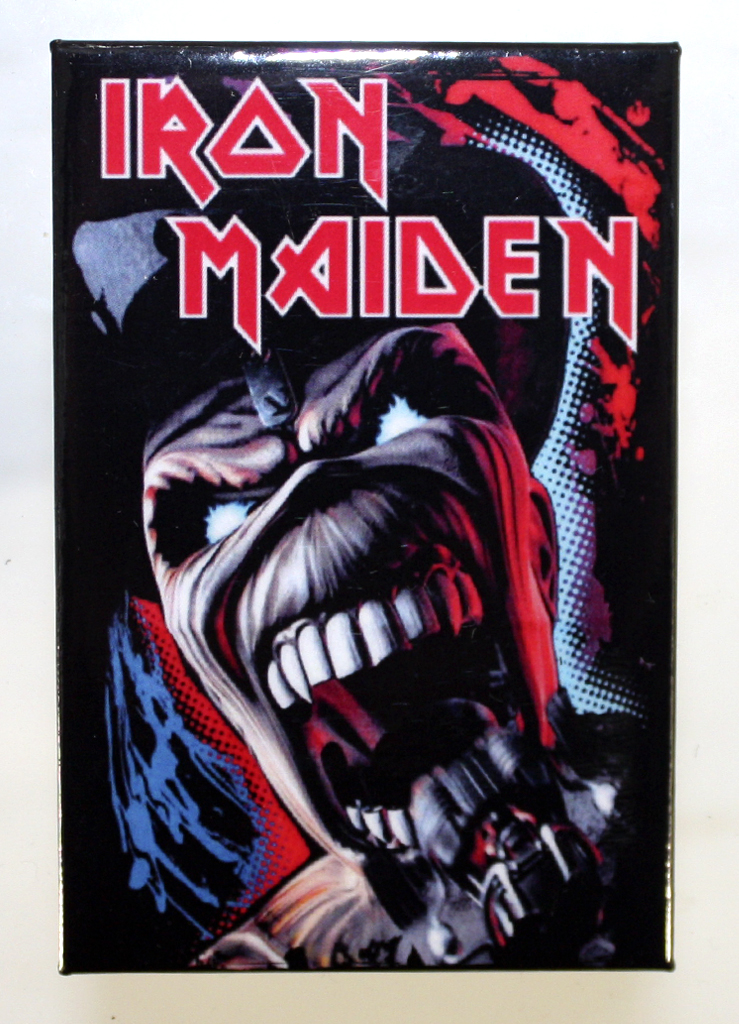 Магнит RockMerch Iron Maiden - фото 1 - rockbunker.ru