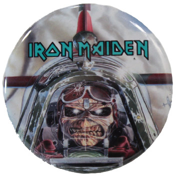 Значок Iron Maiden - фото 1 - rockbunker.ru