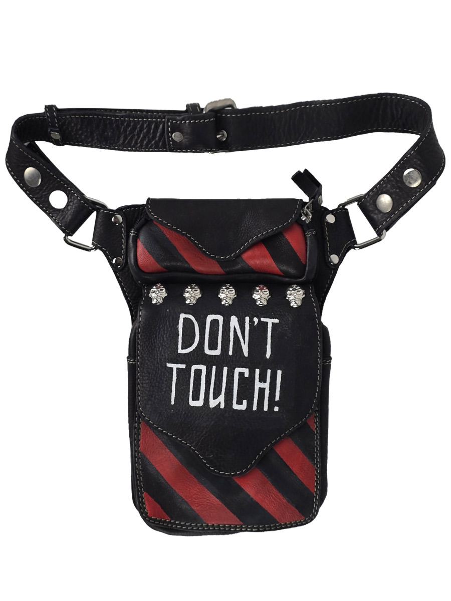 Сумка кастомная Don't Touch! - фото 1 - rockbunker.ru