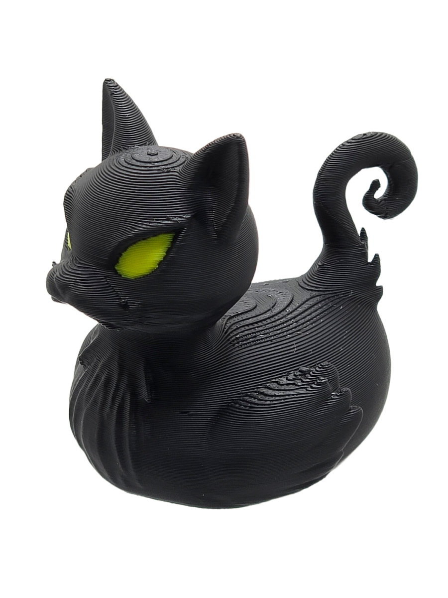 Статуэтка Уточка Кот - фото 3 - rockbunker.ru