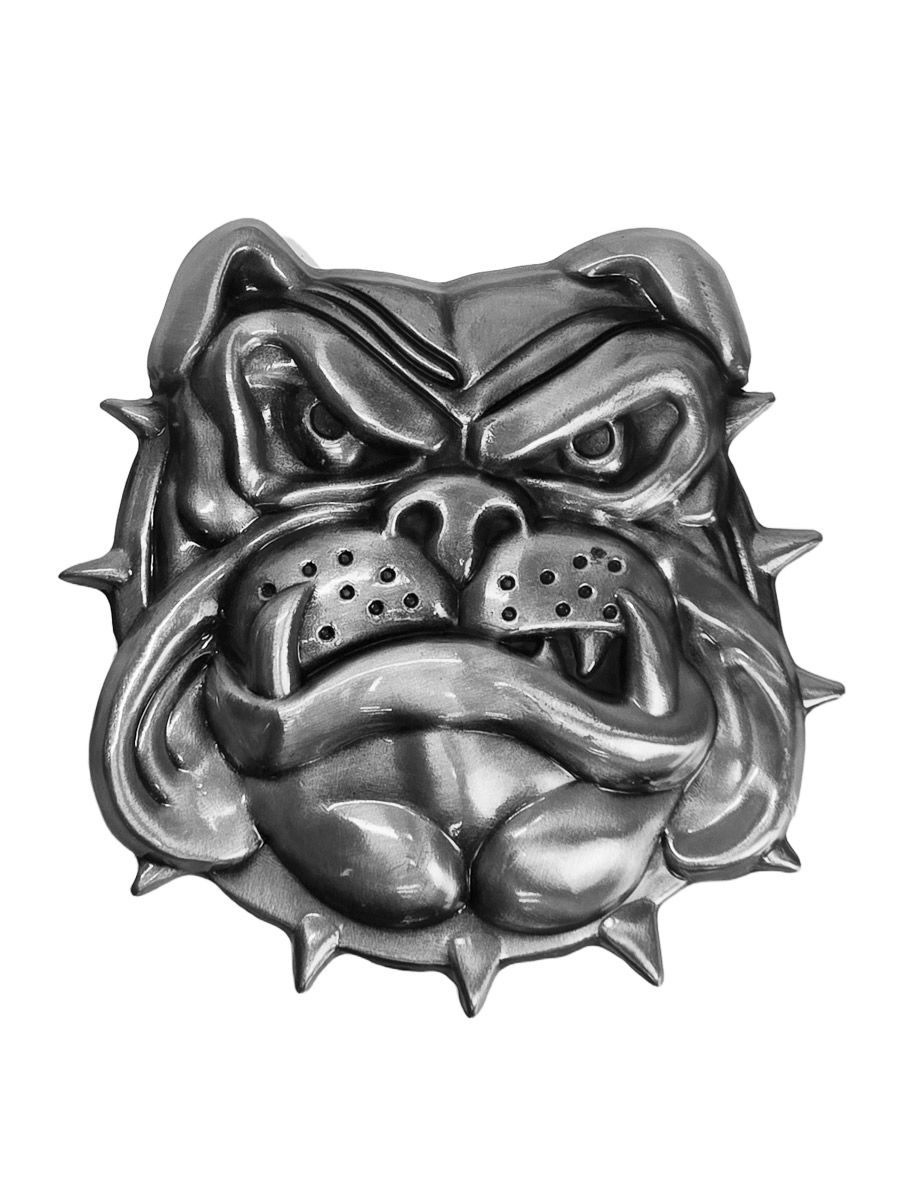 Пряжка Бульдог - фото 1 - rockbunker.ru