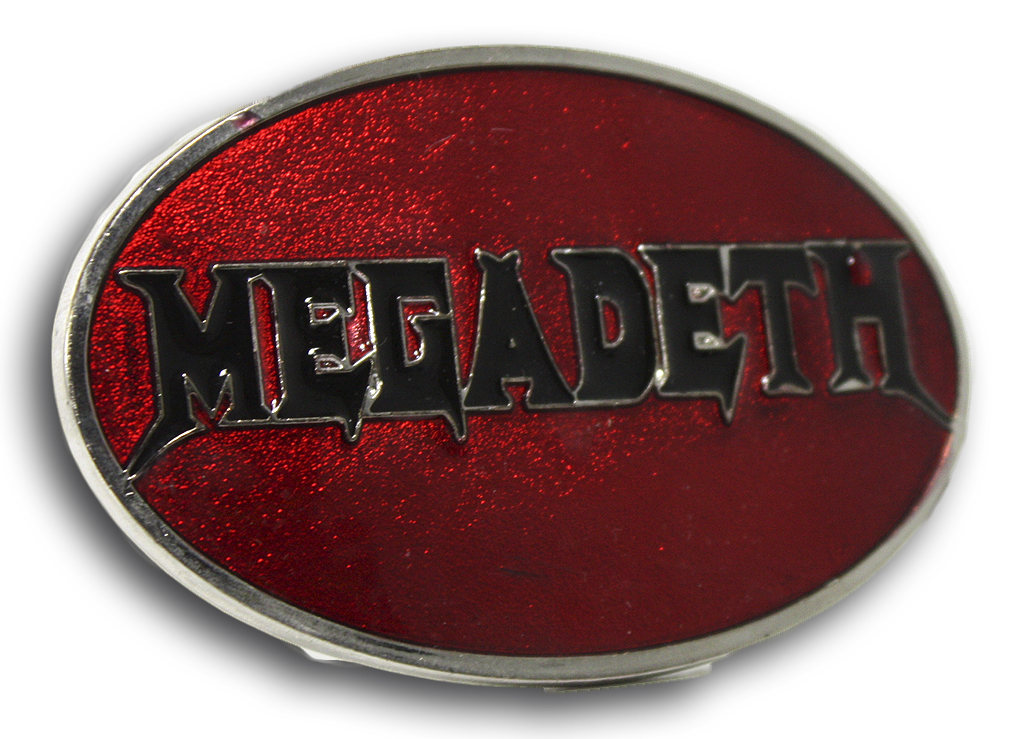 Пряжка Megadeth - фото 3 - rockbunker.ru