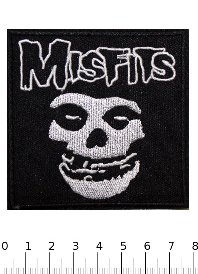 Термонашивка Misfits - фото 1 - rockbunker.ru