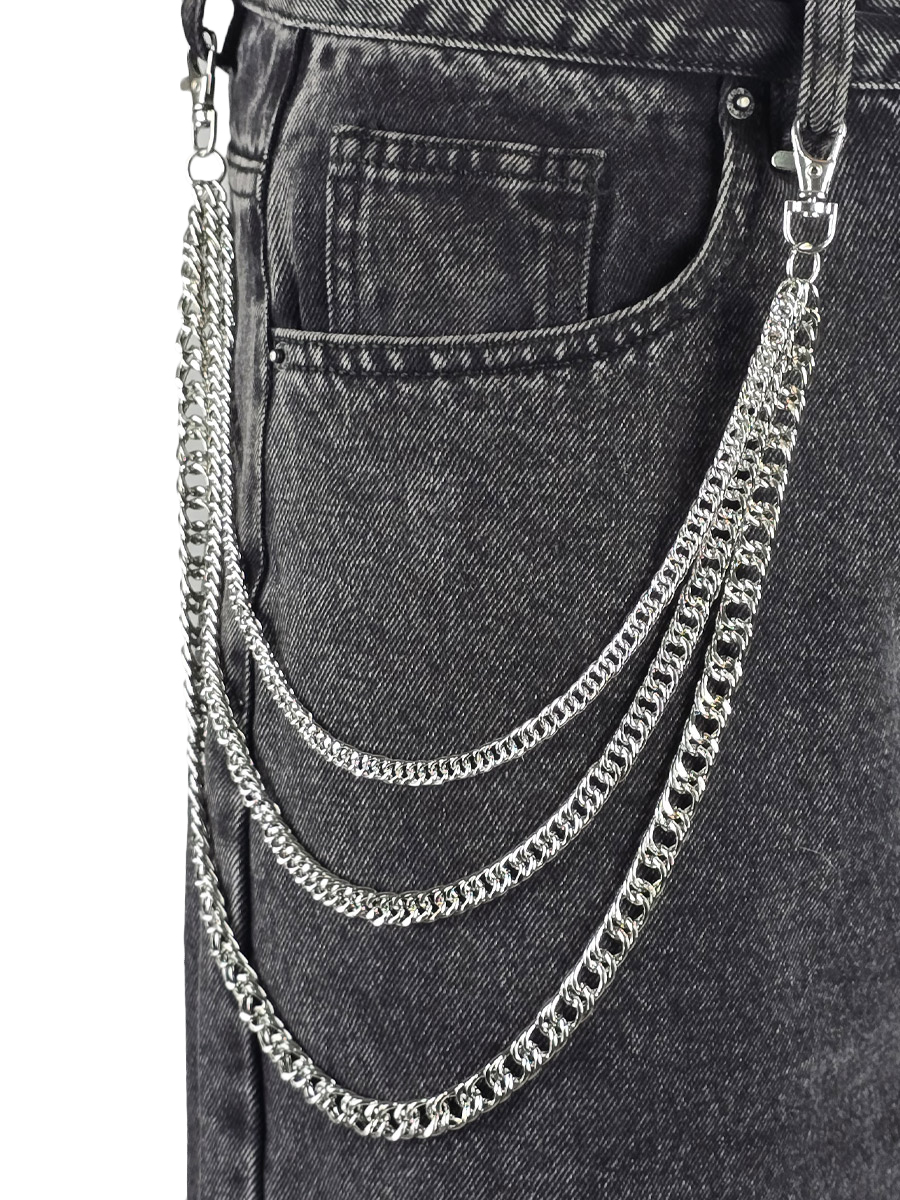 Цепь Декоративная Тройная Плетенка - фото 1 - rockbunker.ru