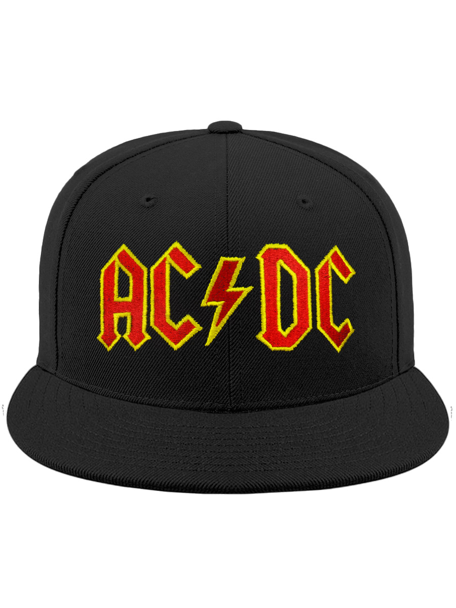 Бейсболка снэпбэк AC DC - фото 2 - rockbunker.ru