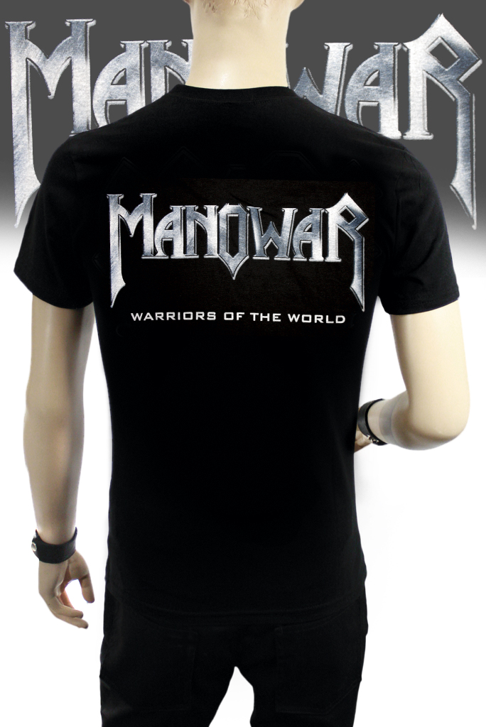 Футболка Manowar Warriors of the world - фото 2 - rockbunker.ru