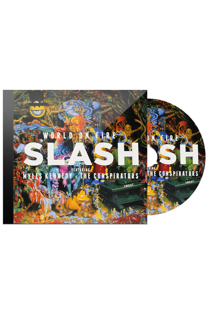 CD Диск Slash World On Fire - фото 1 - rockbunker.ru