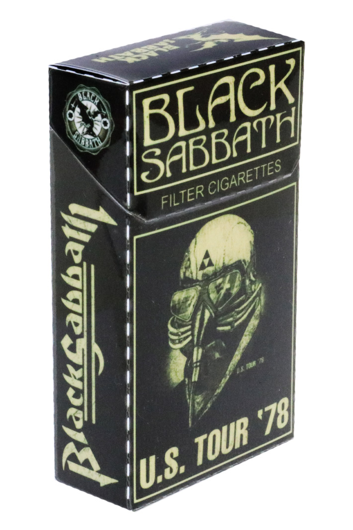 Чехол для сигарет Black Sabbath - фото 1 - rockbunker.ru