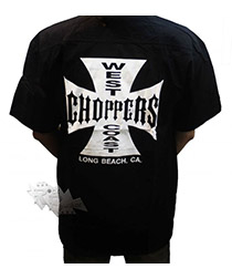 Рубашка с коротким рукавом West Coast Choppers - фото 2 - rockbunker.ru