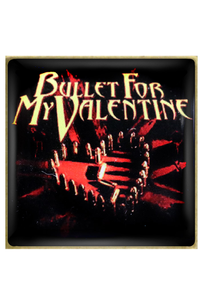 Значок RockMerch Bullet for my Valentine - фото 1 - rockbunker.ru