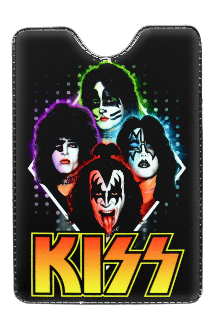 Обложка для проездного RockMerch Kiss - фото 1 - rockbunker.ru